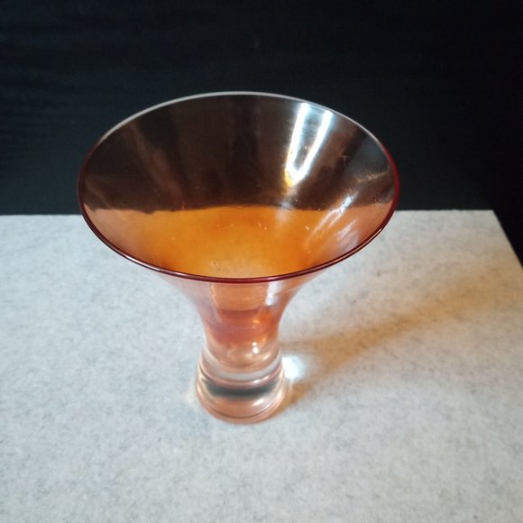 Dansk Orange Cocktail Glass - Picture 2 of 4